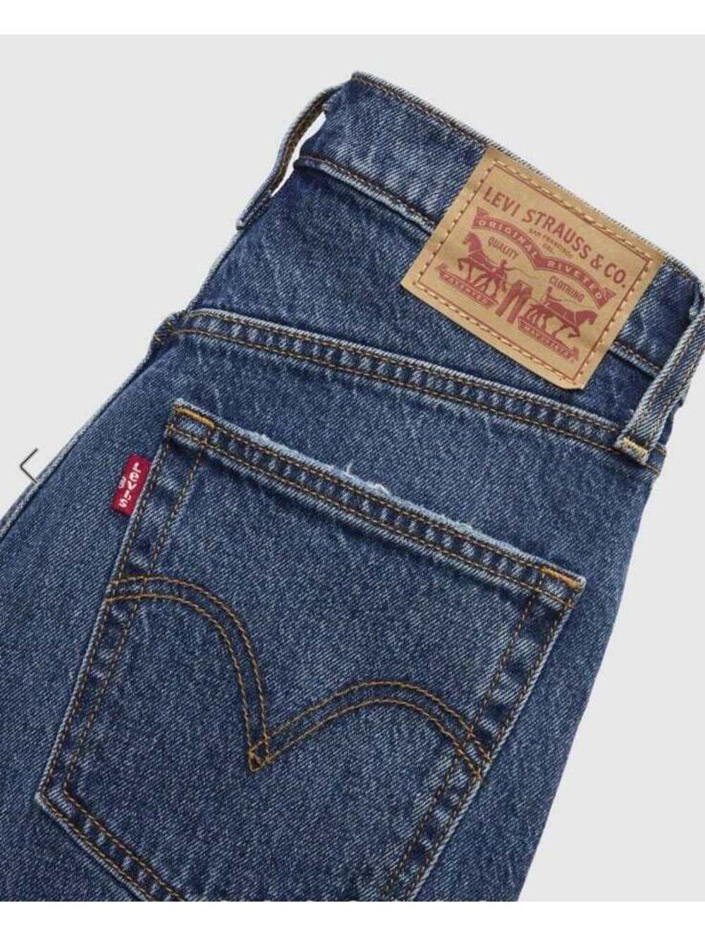 Levi’s womens Ribcage straight full length - Picture 5 of 9